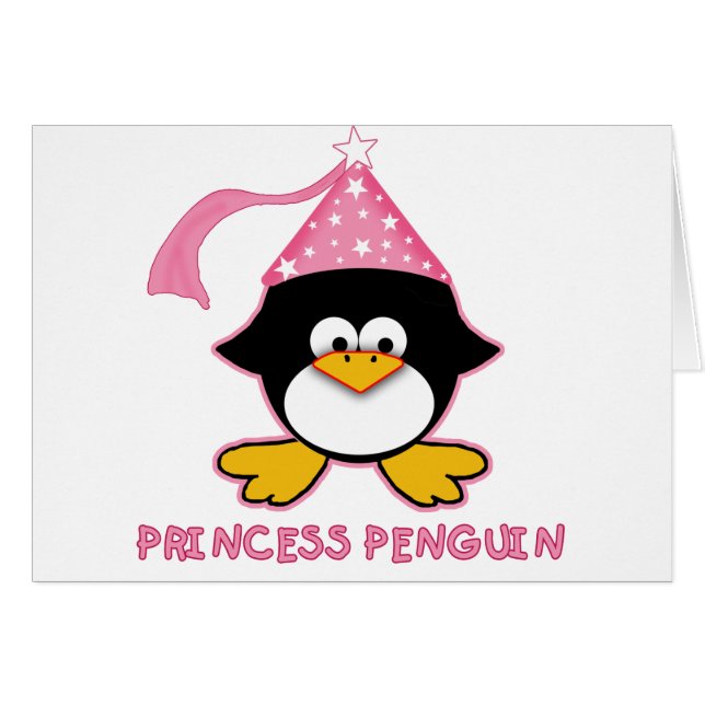 Pink Princess Penguin (Front Horizontal)