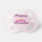 Pink Princess Personalised Pacifier