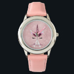 Pink Princess Unicorn Rose Gold Blush Pink Glitter Watch<br><div class="desc">Blush Pink Princess Unicorn Birthday Party Faux Sparkle and Glitter Rose Gold Blush Pink Watch are perfect for a Rose Gold or Blush Pink Birthday Party or Bridal Shower Gift. This Blush Pink Princess Unicorn Birthday Party Watch is perfect for a girly blush pink Birthday Party Gift. This watch can...</div>