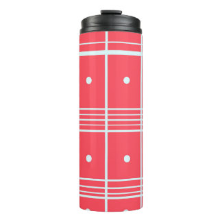 Pink Printed Thermal Tumbler