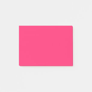 Pink Pucker-Hot Shocking Pink-Uptown Girl-Designer Post-it Notes