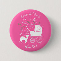 Pink Pug Dog Theme Party Celebration