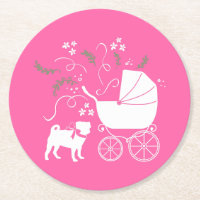 Pink Pug Dog Theme Party Celebration