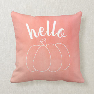 Pink Pumpkin Pillow