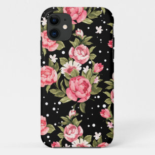 Pink Puny Peonies iPhone 11 Case