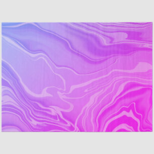 Pink Purple Abstract Marble Tissue Paper