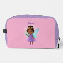 Pink & Purple African Fairy Toiletry Bag