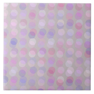 pink, purple and gray dots tile