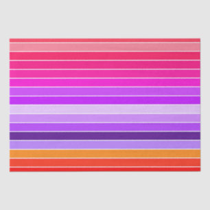 Pink, Purple and Orange Tissue Paper