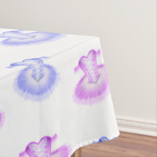 Pink & Purple Ballerina Tutu Ballet Tablecloth