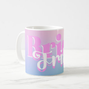 Pink Purple Bride Tribe Mug