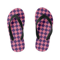 Pink Purple Chequered Diamond Pattern
