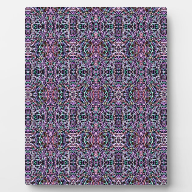 Pink Purple Geometric Plaque (Front)