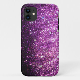 Pink Purple Glitter Sparkle iPhone Case