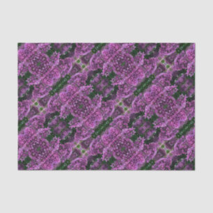 Pink purple lilacs romantic pink floral photo tissue paper