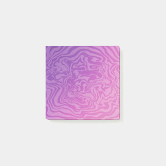 Pink/Purple Liquid Post-it Notes