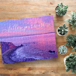 Pink Purple Ocean Beach Sunset Follow Your Heart Jigsaw Puzzle<br><div class="desc">“Follow your heart.” That’s the message of this beautiful, stunning, chic, motivational photography jigsaw puzzle of a gorgeous pink and purple softly lit Palos Verdes, California, ocean sunset. Makes a great gift! Comes in a special gift box. You can easily personalise this jigsaw puzzle. Please message me with any questions...</div>