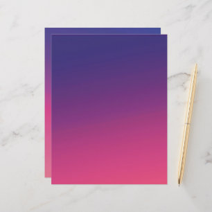 Pink & Purple Ombré Gradient Scrapbook Paper