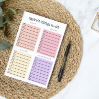 Pink Purple Organised Things to Do