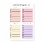 Pink Purple Organised Things to Do