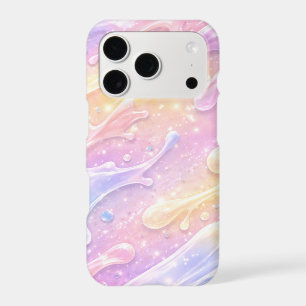 Pink & purple pastel colours AI art