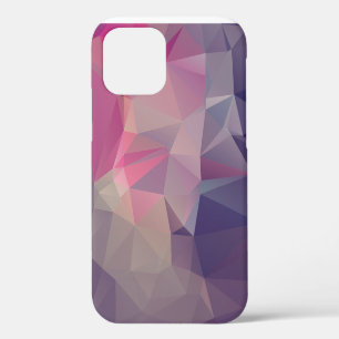 Pink Purple Pyramid Abstract Pattern Art Case-Mate iPhone 12 Case