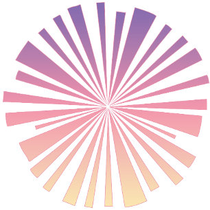 Pink Purple Shine Sun T-Shirt Vibrant Glow Art