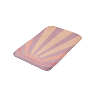 Pink & Purple Sunrise Ombre Colour  Bath Mat