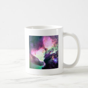 Pink Purple Teal Nebula Coffee Mug