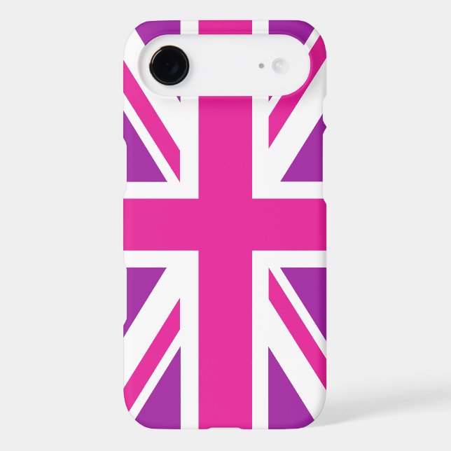 Pink & Purple Union Jack/Flag (Back)