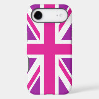 Pink & Purple Union Jack/Flag