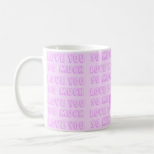 Pink - Purple Valentine's Day Coffee Mug