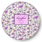 Pink Purple Wildflower Floral Design