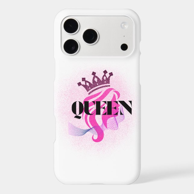 Pink Queen Crown Design – Confident Feminine Power (Back)