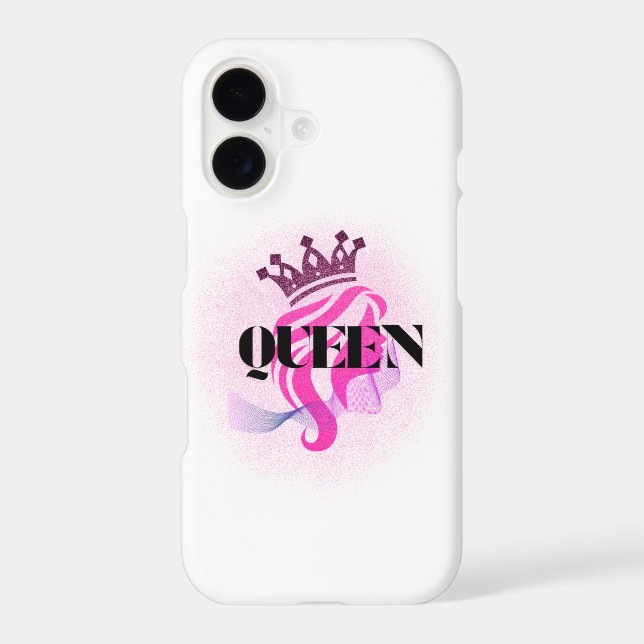 Pink Queen Crown Design – Confident Feminine Power (Back)