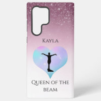 Pink Queen Of The Beam Gymnastics Personalised