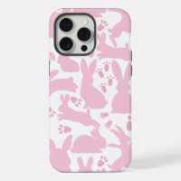 Pink Rabbits Pattern