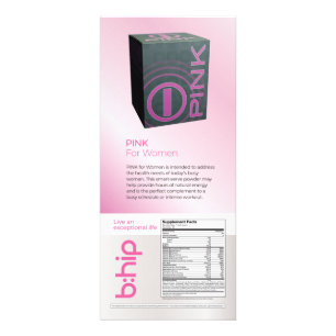 PINK RACK CARD