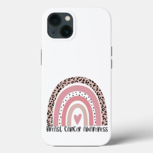 Pink Rainbow Breast Cancer Awareness Case-Mate iPhone Case