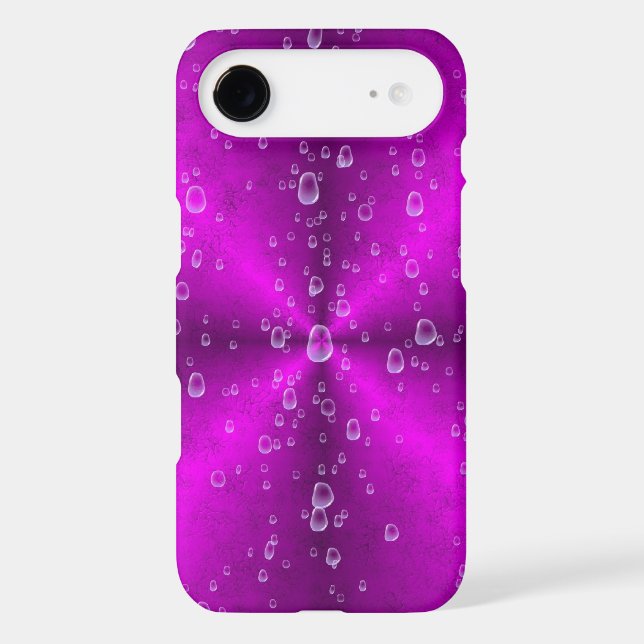 Pink Rainbow with Raindrops (Back)
