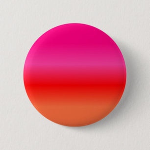 Pink, Red and Orange Gradient 6 Cm Round Badge