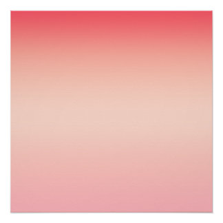 Pink red and yellow colour gradient background poster