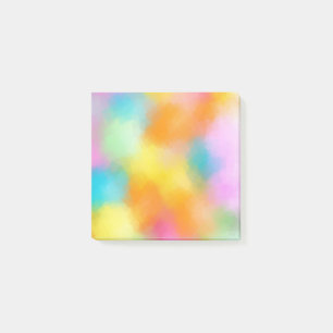 Pink Red Blue Green Purple Yellow Orange Custom Post-it Notes