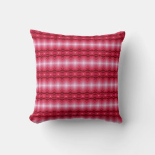 Pink-Red Digi Art (1) Throw Pillow