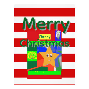 Pink Red Merry Christmas Photo Print