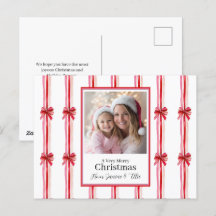 Pink Red  Photo Christmas