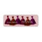 PINK RED PURPLE Wedding Label with Gowns
