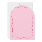 Pink Red Retro Vintage Illustrated 30th Birthday