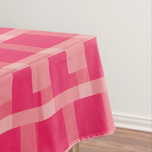 Pink-Red Tablecloth