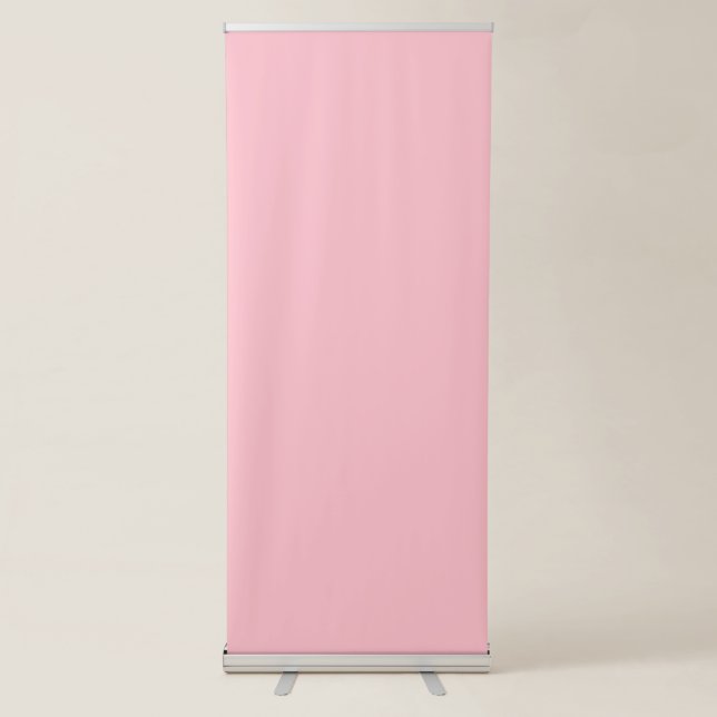 Pink Retractable Banner (Front)